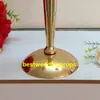 Decoratie Nieuw (3rams) Lange Gouden Kaarshouder Kaars Stand Bruiloft Tafel Centerpiece Event Road Lead Flower Rack Best0288