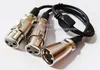 Câbles Audio, Double XLR 3Pin Femelle vers XLR-3Pin Mâle Audio-Splitter Microphone Extension Connecteur Câble 0.5M/1PCS