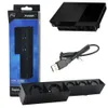 USB الخارجية تيربو التحكم في درجة الحرارة USB 5 مراوح التبريد مروحة تبريد للبلاي ستيشن 4 PS4 DHL FEDEX EMS FREE SHIPPING