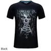 Sommar Mäns Varumärke Kläder O-Neck Kortärmad Animal T-shirt Monkey / Lion 3D Digital Tryckt T-shirt Homme Stor storlek 5XL