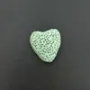 Multi-colored 20mm Heart Shape Natural Lava Rock Stone Beads DIY Essential Oil Diffuser Pendants Jewelry Necklace Earrings Making