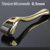 DRS 540 Titanium Micro Needle derma roller Dermastamp Therapy Anti Acne Wrinkles Skin Care Beauty CE