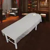 80190cm Cosmetic salon sheets SPA massage treatment bed table cover sheets with hole Sheet 4096978