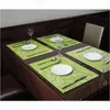 Moda Placemat PVC mesa de jantar matriz dise tapete de taça impermeável tabela pano recipiente-resistente às placemats mesa de mesa