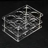 Acrylic display clear stand shelf holder base vape rack box show case for 6pcs 60ml bottles eliquid e juice bottle DHL