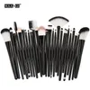 Majange Maquiagem Escova Definir 25 Pcs Cosmetic Blusher Foundation Eye Shadow Face Kabuki Compõem Brushes Kit Tool