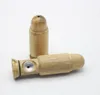 new product bullet shaped shape solid wood pipe can shrink easily portable cigarette smoking set.