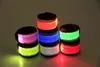 LED sport claque poignet bandes Bracelet lumière Flash Bracelet brillant brassard Flare sangle fête Concert brassard