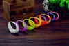 Led Flashing silicone Bracelet Light Up Bangle Wristband Strap Band Night Club Activity Party Bar Disco Christmas Gift FREE SHIPPING