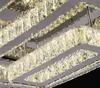 LEDの現代の正方形のステンレス鋼のシャンデリアLEDランプの天井灯LLFAのためのランプの天井灯