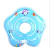 galleggiante per il collo del bambino tubo ad anello gonfiabile aiuti di sicurezza regolabili neonati materassino da bagno per bambini anelli giocattolo con campanelli