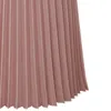 Sexy Women Long Skirt Elastic Waist Skirt Double Layer Chiffon Pleated Skirts H9