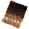 24039039 100GPC 2T 3T 4T OMBRE OMBRE KANEKALON BRAIDING CROCHET CROCHET HAIRSTINGELS HAIR LIGHTINS