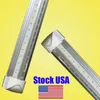 Super bright V Shaped 4ft 5ft 6ft 8ft led tubes light Integrated led t8 tubes light for cooler door lighting t8 22w led tubes light ac 110-2