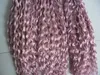 Brasileiro Remy Remy Hair Loop Micro Anel Extensões de Cabelo Humano Bundles Micro Bead Hair 10 "-26" Cores rosa