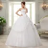 Barato Real foto New Chegou Estilo Coreano Vestido de Noiva com Cristal Vestido de casamento Vestido de Noiva Branco 2018 Vestido de noiva
