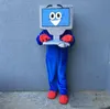 2018 Hot new EVA Materiale computer Mascot Costume Cartoon Apparel Halloween Compleanno