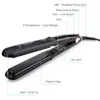 Alisadores de cabelo KangRoad profissionais originais Iron Salon Steam Styler 2 em 1 Hair. Straightening Irons Flat