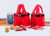 Weihnachten Santa Pants Große Handtasche Jungen und Mädchen Geschenk Dekor Cheer Weihnachten Wein Taschen Hochzeit Süßigkeiten Tasche