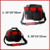 Urijk multi-function electrical maintenance kit canvas tool bag shoulder bag Waterproof Wearable Buckle Strap Thickening