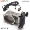 EPMAN - Avgasventilstyrningssats med ventilpassning för 2 "/2.25" /2.5 "/2.75" / 3 "Justerbar avgassat dubbelback Downpipe EP-Cut001A25D-DZ