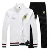 Mäns Sporting Mäns Sportkläder Svop Sweatshirt Tracksuit Mäns Outdoor Hoodie Män Casual Active Suit Zipper Outwear 2PC Jacket + Byxor Sets