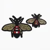 25pcs Embroidery Bee Patch Sew Iron On Patch Badge Fabric Applique DIY for clothes shoes bags
