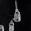 Bouchon de carburateur en verre transparent avec tampon avec trou sur le côté D = 23,5 mm pour Quartz Banger D = 25 mm Épaisseur = 2 mm 3 mm 4 mm E-Nails Dab Oil Rig 761