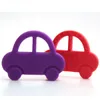 Auto Silicone Massaggiagengive Giocattolo BPA Free Safe Silicone Car Ciondolo Ciuccio Clip Giocattolo Allattamento Sensoriale Perline Baby Teethers