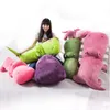 Dorimytrader Jumbo Soft Cartoon Hippos Plush Toy Peute Giant Animal Hippo Toy Pillows for Childrenギフト装飾63インチ160cm DY68132786