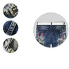 Jeans courts coton dragon conception d'impression 3D splash-ink style européen et américain jeans mode hommes pantalons # Y032180p