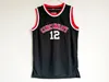 Mens Cincinnati Bearcats Oscar Robertson College Basketball Jerseys T Shirts Vintage Black 12 Stitched University Jersey S-XXL