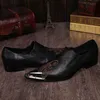 NUOVO 2018 Moda Uomo Scarpe eleganti personalità moda uomo scarpe col tacco alto a punta stilista parrucchiere scarpe da uomo in pelle, US6-US12