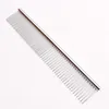 Husdjur skönhet verktyg hund grooming comb professionell trimmer combs päls borttagning pensel hår shedding rengöring verktyg husdjur levererar 19cm yw1187-zwl