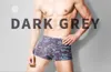 Modal Mens Print Underwears Male Fashion Underpants 4 Pcs A Lot Men Comfortable Mid-Waist Boxers L-3Xl