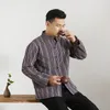 Tangzhuang China Wind Men stile cinese retrò uomo Cheongsam giacca per il tempo libero vestiti Cina orientale abbigliamento uomo 4XL