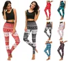 Natal Leggings Floco De Neve Estiramento Calças Elk Xmas Cervos Calças Justas Impressão Calças Mulheres Casuais Multicolor Calças Designer de Roupas Femininas YL566