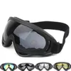 X400 UV lunettes de vélo tactiques Ski Ski lunettes de patinage lunettes de soleil coupe-vent anti-poussière avec sangle élastique lunettes de cyclisme A3653995306