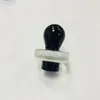 Оптовая Красочные стекла НЛО Форма Carb Cap OD 25mm Красивые Carb Cap Для Тепловое Quart Banger Nail Курительные принадлежности DHL Free DCC10