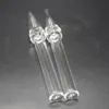 Smoking Hand Pipe Q009 About 130mm Length 12mm OD Sharp Quartz Dab Rig Pipes Tips Smooth Airflow