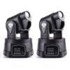 Mini LED Moving Head Light Spot RGB Stage Lighting Party DJ Disco Club 15W RGB Multicolor Change DMX Controller Wash