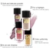 Muziek bloem aurora glitter losse poeder make-up helderdere pigment metallic shimmer hoogtepunt oogschaduw cosmetische gratis verzending