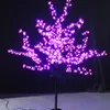 2M LED Crystal Cherry Blossom Tree Lights Christmas New Year Luminaria Dekorativt trädlamplandskap utomhusbelysning2877820