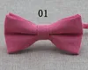 Solid Vuxen Bowtie Kopia Cowboy Bow Tie15 Färger Justera spänne Män Kvinnor Bowknot Necktie Yrkesband för julklapp