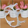 Headpieces European and American luxurious retro cake crown Queen's silver crowned crown bride