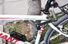 Fechamento da bicicleta dobrável bloqueio da corrente da bobina de aço da bicicleta anti-shear segurança bicicleta trava acessórios da bicicleta 3 cores