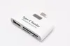 4 IN1 USB 3.1 Type C USB-C TF SD Micro SD OTG Kaartlezer Kartenleser White Black voor MacBook Telefoon Tablet