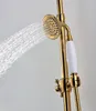 Rolya Crystal Golden Exposed Shower Bathroom Set باثشووير خلاط الحنفيات