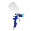 Freeshipping 1.4mm Nozzle 600cc Professionele Gravity Feed HVLP Paint Spray Gun Airbrush Car Furniture Finding Coat Painting Spuiting Tool