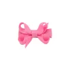 Baby Meisje Kleine Mini Solid Haar Bogen Clips Haarspelden Zoet Lint Hele Wrapped Safety Hair Clips Kids Headwear Accessories HD615